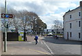 Pedestrianised eastern end of Station Road, Gloucester