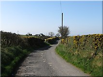 J1737 : The angular southern end of Knock Road by Eric Jones