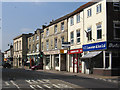 Market Rasen - shops on north side of Queen Street (west)