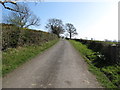 View east along Lisnacroppan Road