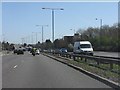 A40 approaching Greenford flyover