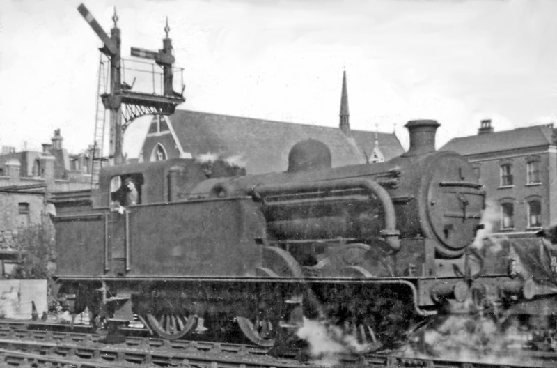 Ex-GN Ivatt 0-6-2T at Harringay © Ben Brooksbank cc-by-sa/2.0 ...