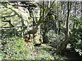 Disused quarry in the Mount of Remembrance grounds, Burnley Road, Luddendenfoot.