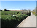 View north-westwards along Imdale Cross