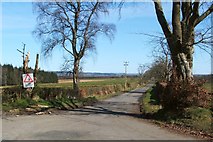 NS4383 : Road to Croftamie by Lairich Rig