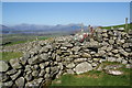 Stone stile above Harlech