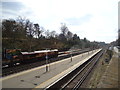 Engineering work at Weybridge railway station