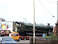 SP1083 : Abnormal Load, 4936 Kinlet Hall Arriving By Road At Tyseley Locomotive Works by Roy Hughes