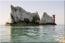 SZ2984 : South Wight : The Needles by Lewis Clarke