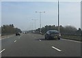 M58 motorway crossing Whiteledge Road