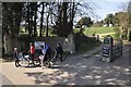 South Wight : Stoats Farm Entrance