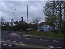 TQ4667 : Cray Avenue at the junction of Poverest Road by David Howard