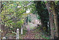 Footpath behind The Lamb Inn