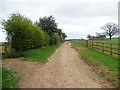 Compton Lane, looking east