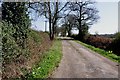 Driveway to Newland Farm off the Atherstone Road