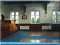 West Bradford Methodist Church, Interior