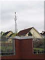 Telecommunications mast in Ashbrook Mews