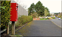 J2863 : Letter box, Lisburn by Albert Bridge