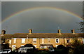 Rainbow over Priory Row, Davington