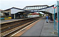 Llanelli railway station footbridge