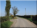 Farm entrance on the Ballynafern Road