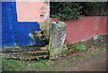 Weathered milestone, Regents Canal