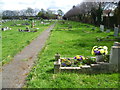 Path in Streatham Cemetery