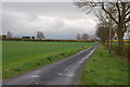 SE3978 : Track to East Lodge near RAF Topcliffe by Roger Davies