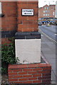 Benchmark on Methodist Chapel, Wollaton Road