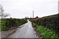 Fole Lane towards Folebank Farm