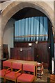 SS2203 : Organ in St Marwenne church, Marhamchurch by Julian P Guffogg