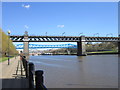 NZ2463 : The King Edward Rail Bridge, Newcastle by Ian S