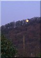 The Moon and Wenallt Woods