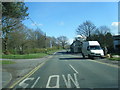 Delamere Road approaches The Carriers Inn