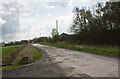 The road past Ash Farm