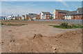 East Dock Road houses viewed across waste ground, Newport