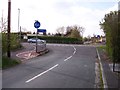 The Trans Pennine Trail crosses the Northern Perimeter Road Netherton