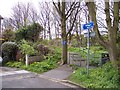 Trans Pennine signage in Maghull