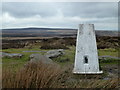 SK2675 : White Edge trig point and Big Moor view by Andrew Hill