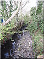 A depleted Owenglass River at Rathfriland Road bridge