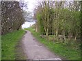 The site of Hillhouse Junction on the Cheshire Lines Railway