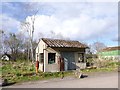 NH5845 : Old filling station, Lentran Home Farm by Craig Wallace