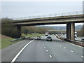 SP6304 : Bridge over the M40 at Junction 8 by JThomas