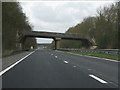 M45 motorway - A361 bridge, Kilsby