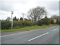 Bus stop on Lead Road, Coalburns