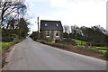 Buildings on the road through Hollington