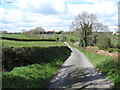 View west-northwest along Greenhill Road