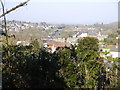 Looking north-east over Chepstow rooftops