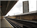 Latimer Road station, looking southwest