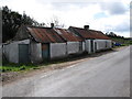 Traditional tin-roofed farmstead cottage alongside the Drumlough Road (B7)